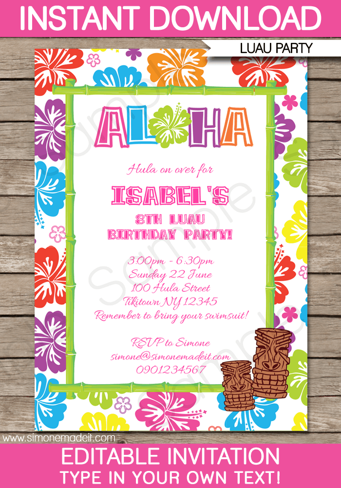 free-hawaiian-theme-party-invitation-templates-printable-templates