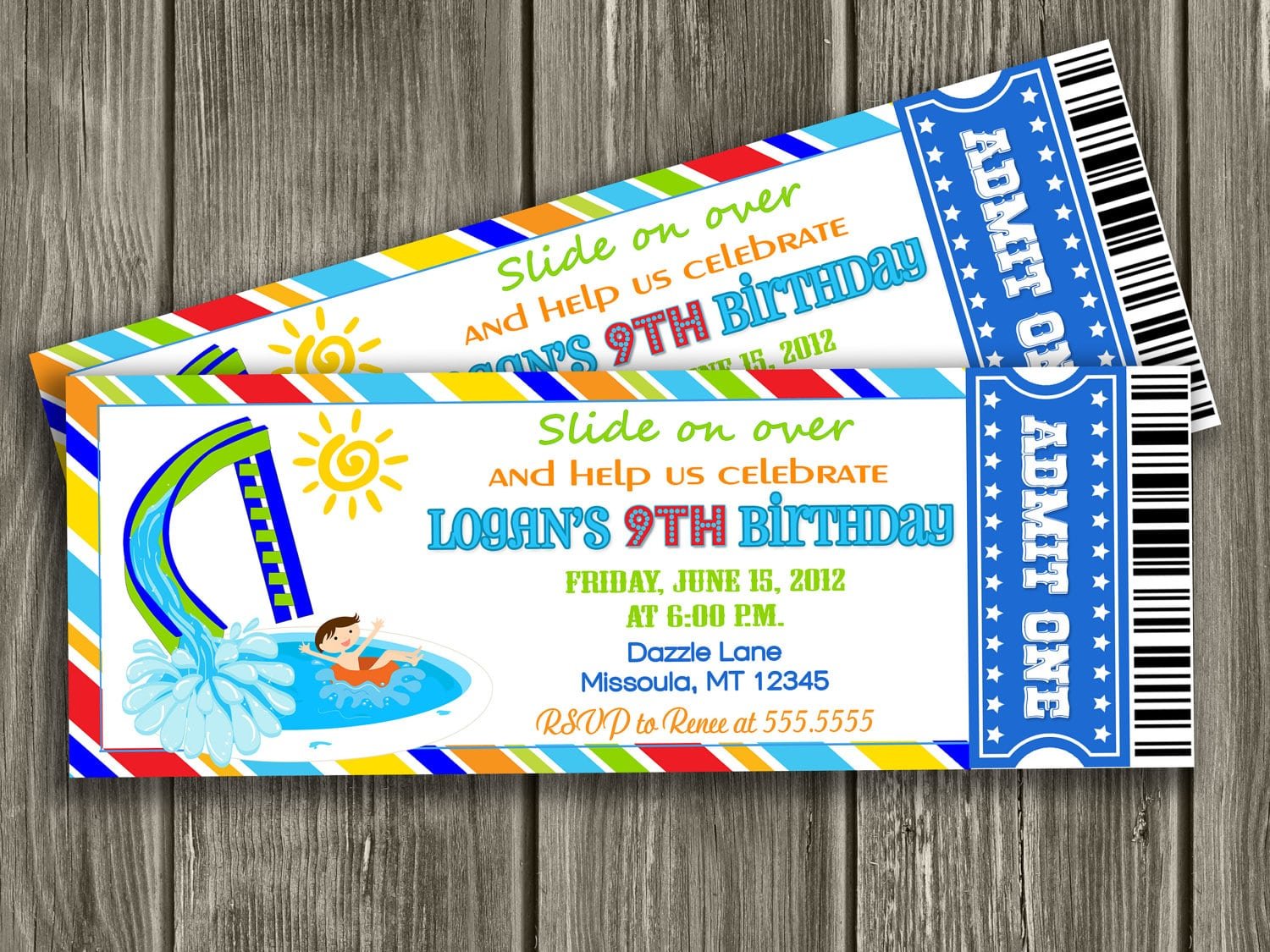 pool-party-ticket-invitation-template