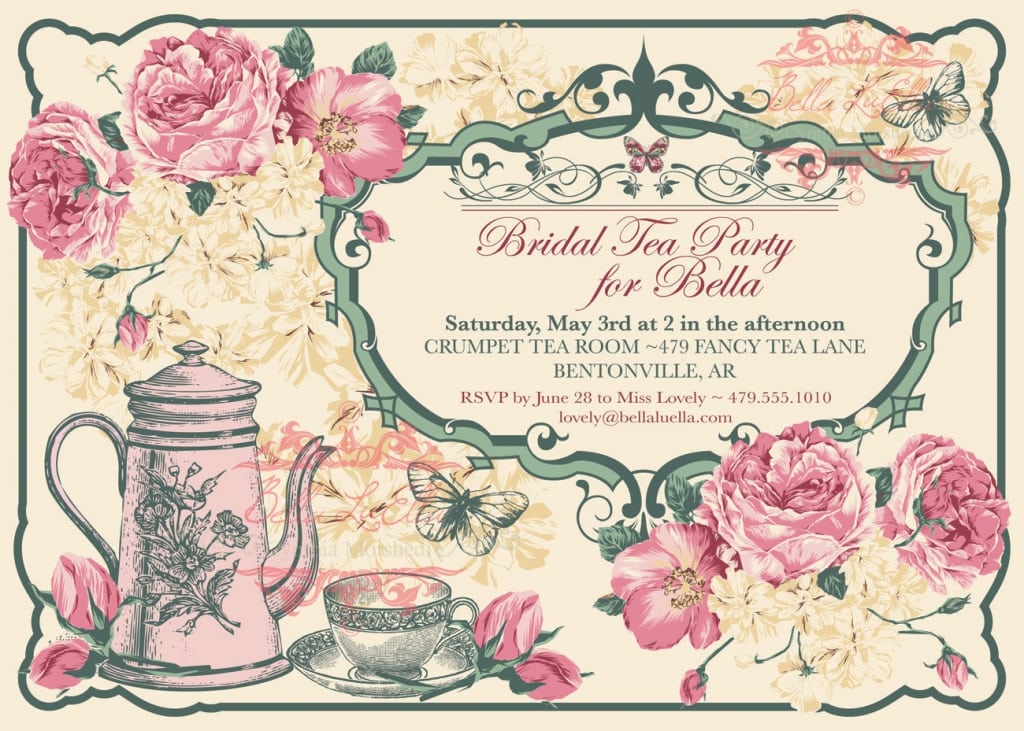 High Tea Invitation Template Free Download