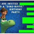 Free Invitation Dinosaur