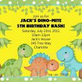 Free Printable Dinosaur Baby Shower Invitation