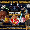 Printable Angry Birds Invitation