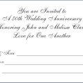 Free 50th Anniversary Wedding Invitation Printables