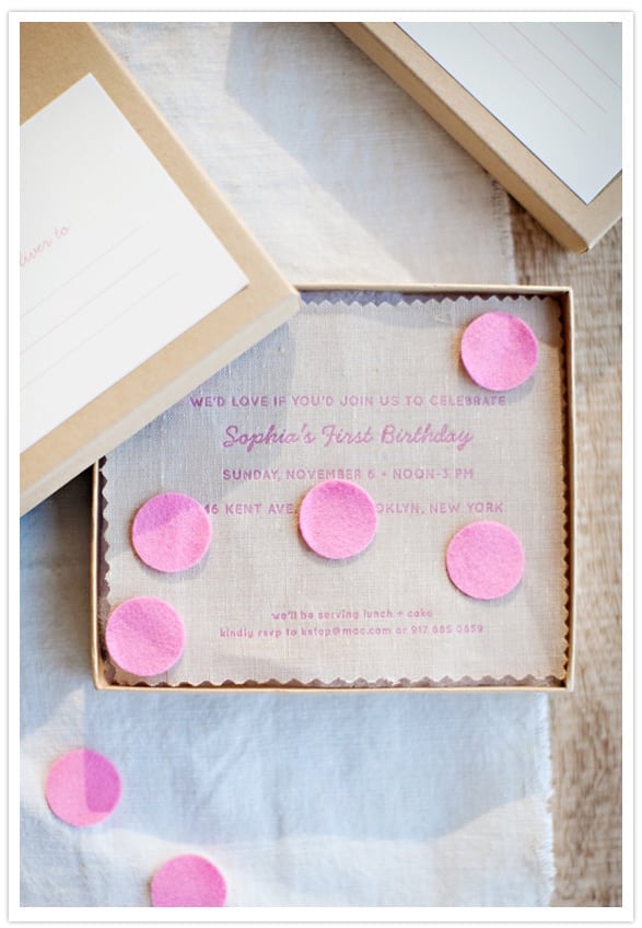 1st Birthday Party Invitation