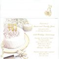 50 Anniversary Invitation