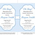 Baby Shower Invitation Template