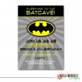 Batman Birthday Invitation