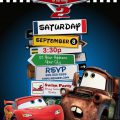 Cars Birthday Invitation Template Free