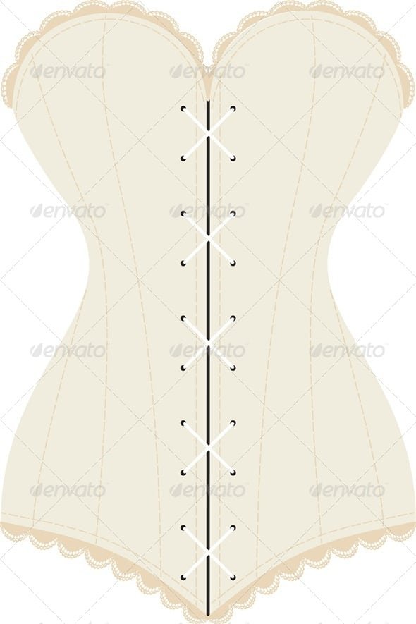 corset-invitation-template