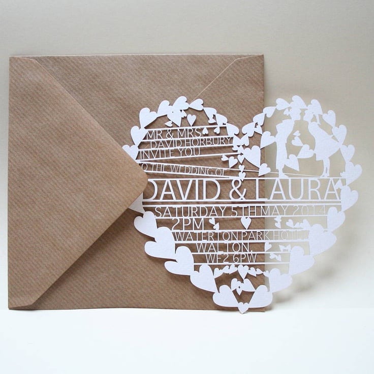 Creative Wedding Invitation