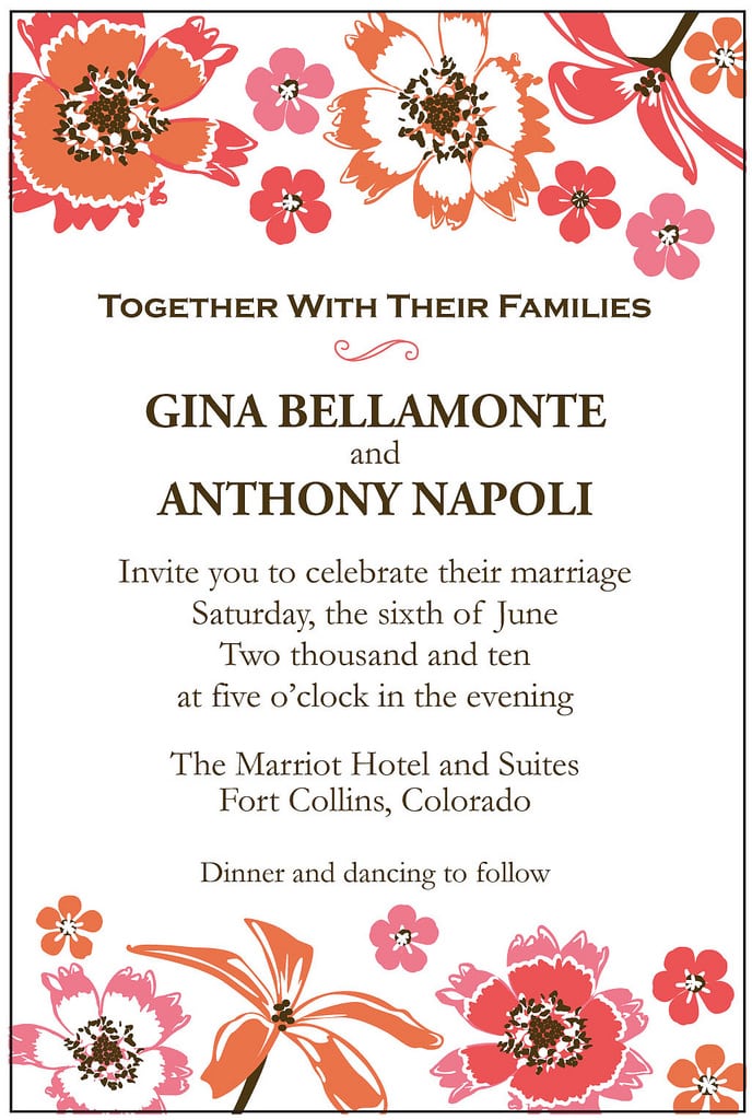 Creative Wedding Invitation Wording