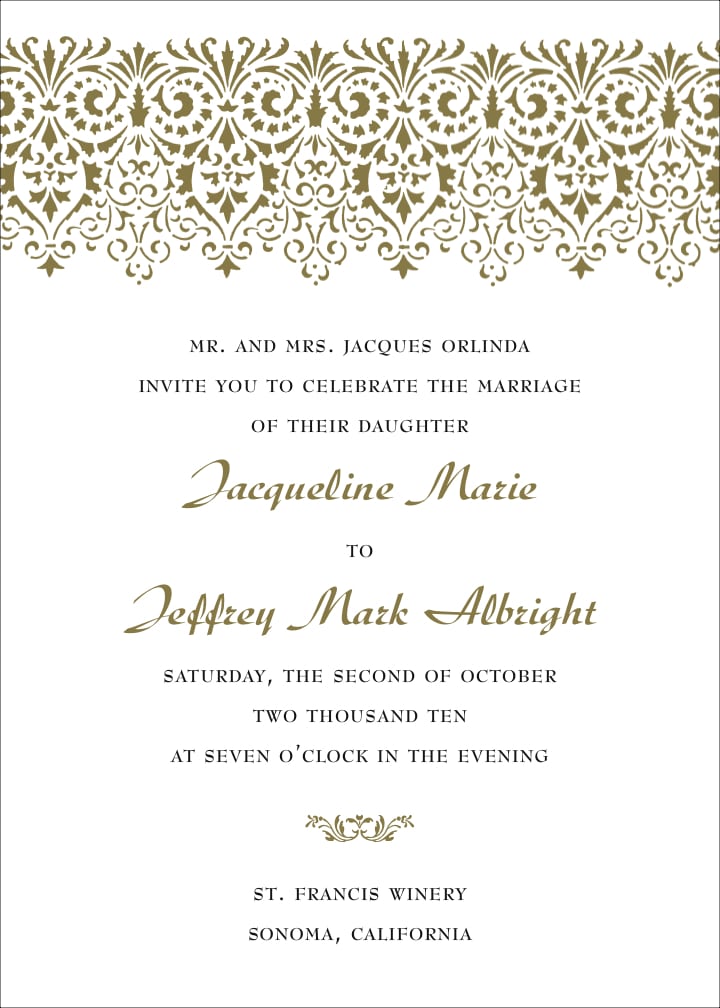 Creative Wedding Invitation Wording Ideas