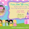 Disney Princess Invitation Template