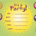 Free Birthday Party Invitation Printable