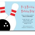 Free Printable Birthday Invitation Bowling
