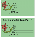 Free Printable Birthday Invitation Template