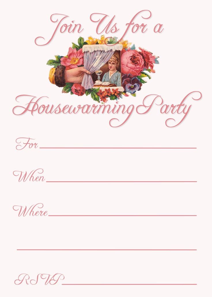 Free Printable Housewarming Invitations Cards