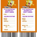 Free Printable Spongebob Invitation