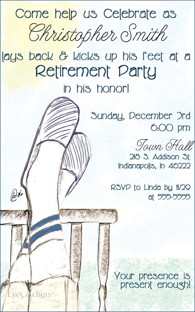 Free Retirement Party Invitation Printable