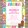 Hawaiian Invitation Template