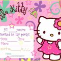 Hello Kitty Invitation Free Printable