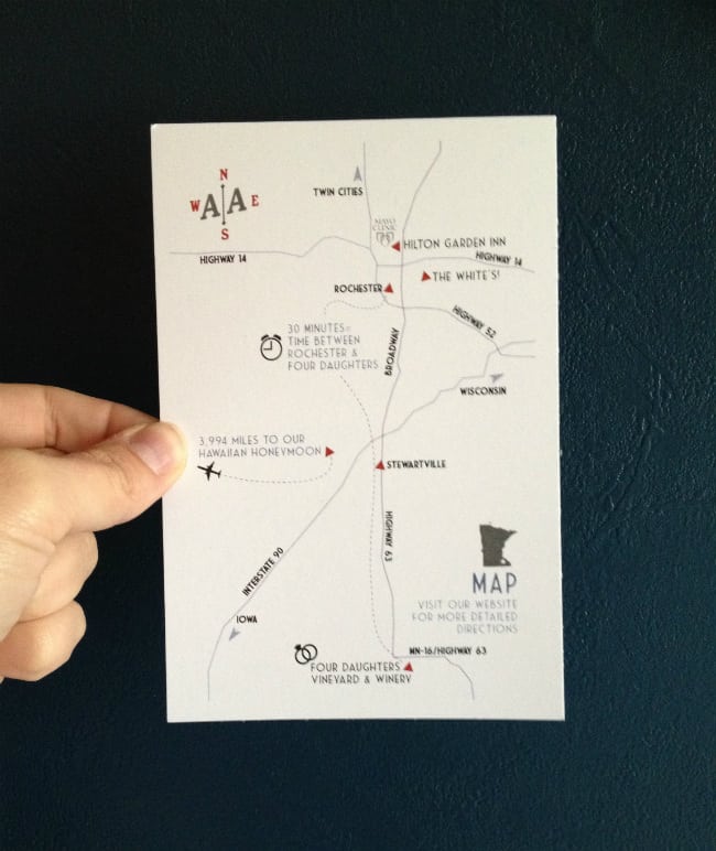 How To Print Little Maps For Invitation
