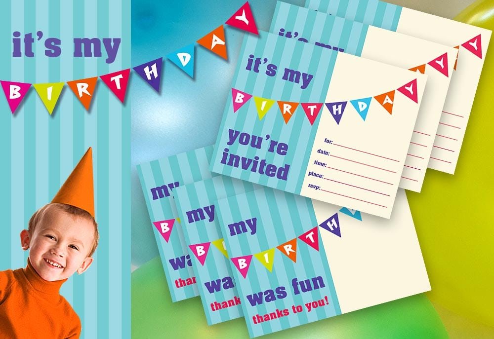 Invitation Cards For Kids Birthday Party