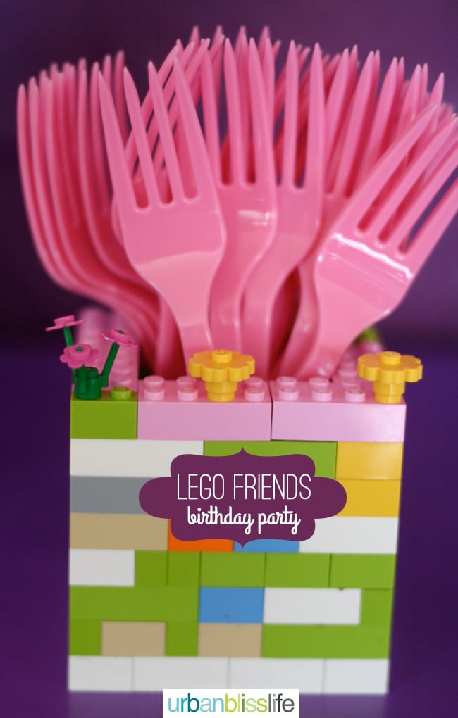 Lego Friends Birthday Invitation Template