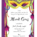 Mardigra Invitation Templetes