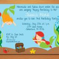 Mermaid Invitation Template