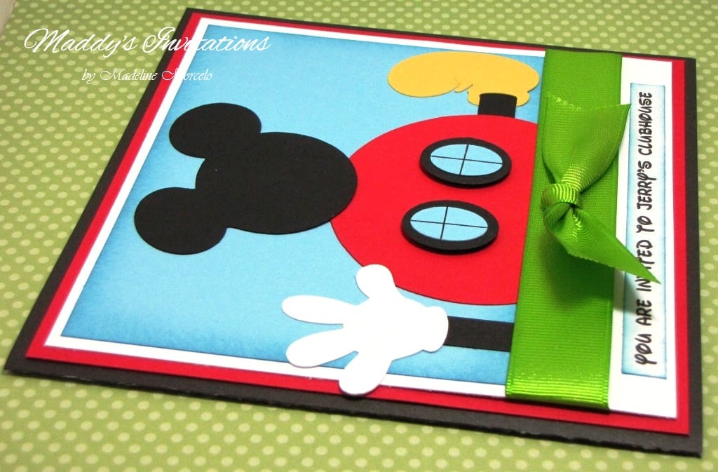 Mickey Mouse Clubhouse Party Invitation