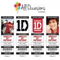 One Direction Invitation Printable