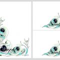 Peacock Wedding Invitation