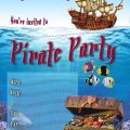 Pirate Party Invitation