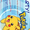 Free Pokemon Invitation Template