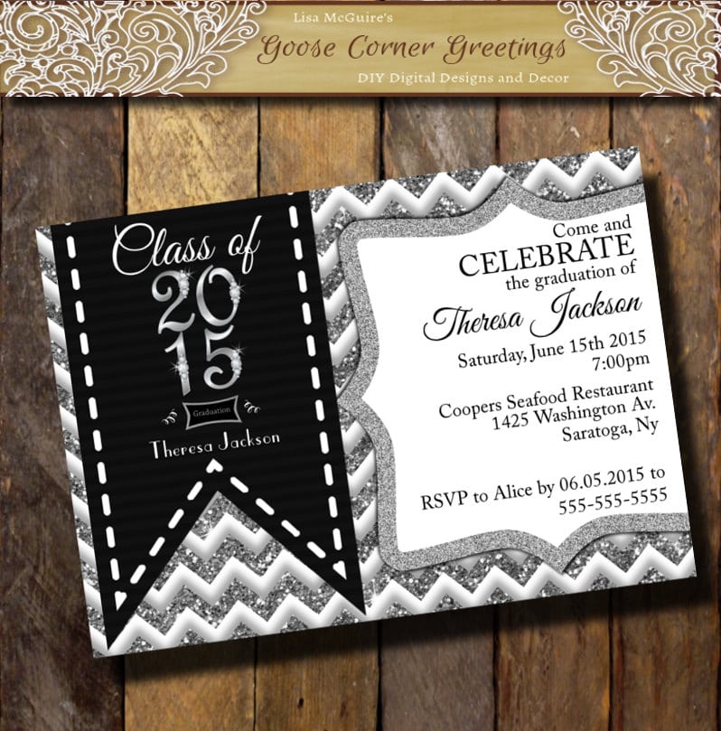 Printable Graduation Invitations 2015