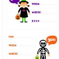 Printable Halloween Party Invitation