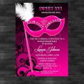 Free Printable Invitation Sweet 16