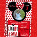 Free Printable Red Minnie Mouse Invitation