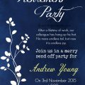 Birthday Retirement Invitation