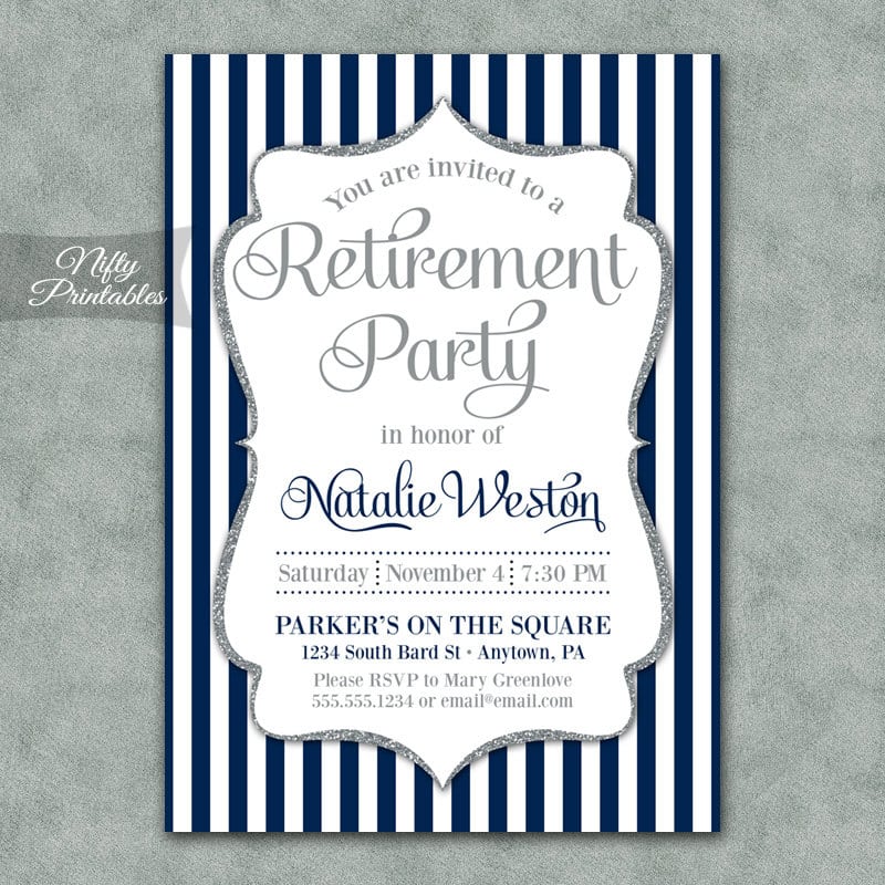 Retirement Invitation Free Printable Retirement Invitation Free Printable