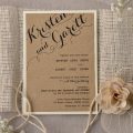 Rustic Wedding Invitation Kits