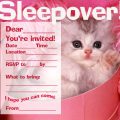 Sleepover Invitation Template