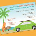 Swim Party Invitation