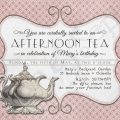 Tea Party Invitation Designs