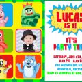 Yo Gabba Birthday Invitation