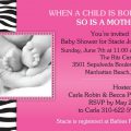 Zebra Invitation Template Free