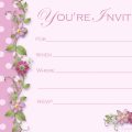 Adult Birthday Invitation Template Free