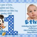 Baby\s 1st Birthday Invitation Template