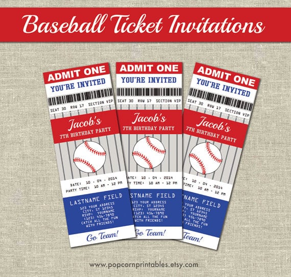Baseball Ticket Invitation Template Free baseball-ticket-invitation-template-free